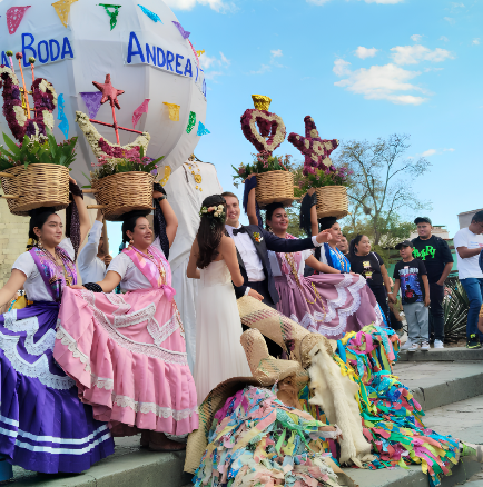 Participación en Calenda Oaxaqueña
